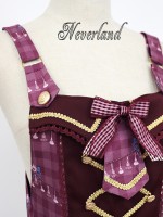 Chocolate Bear Strap Jumperskirt