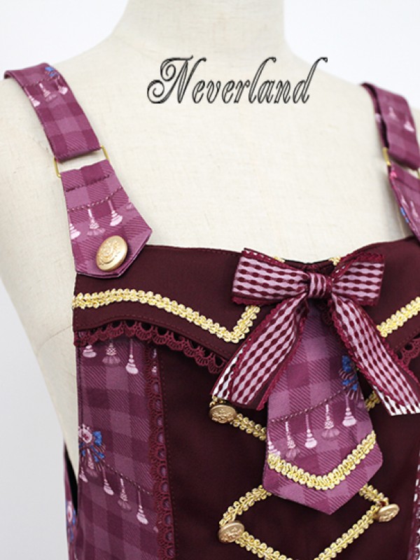 Chocolate Bear Strap Jumperskirt Chocolate Bear Strap Jumperskirt