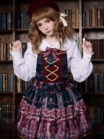 Chocolate Bear Strap Jumperskirt Chocolate Bear Strap Jumperskirt