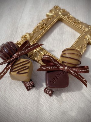 Chocolate Hair Clips