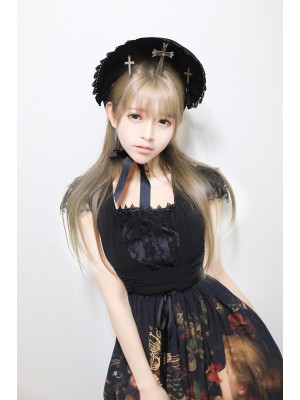 Vintage Flower-choosing Girl Eyelash Lace Lolita One-piece OP