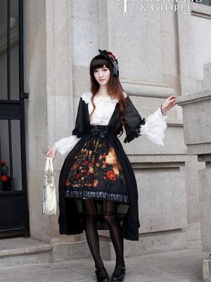 Flower-choosing Girl Long Chiffon Overskirt
