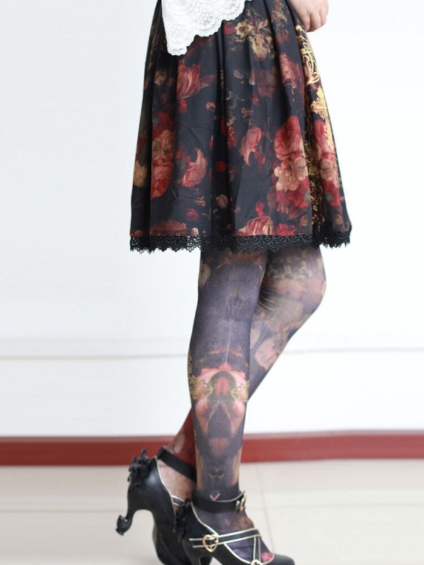 Flower-choosing Girl Tights Flower-choosing Girl Tights