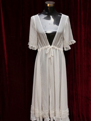 Flower-choosing Girl Long Chiffon Overskirt