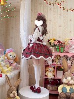 【Christmas Dog】Chai Huhu's Original Autumn and Winter Atmosphere Gingerbread Man Salopetee