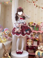 【Christmas Dog】Chai Huhu's Original Autumn and Winter Atmosphere Gingerbread Man Salopetee