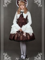 Chrono Guardian Detachable Peaked Collar Jumperskirt