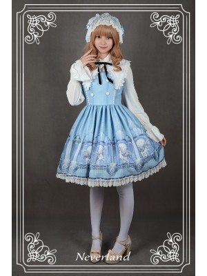 Chrono Guardian Detachable Peaked Collar Jumperskirt