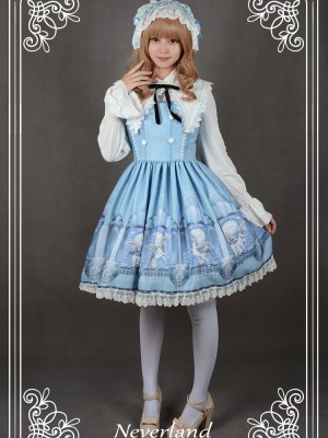 Chrono Guardian Detachable Peaked Collar Jumperskirt