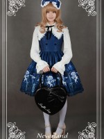 Chrono Guardian Detachable Peaked Collar Jumperskirt