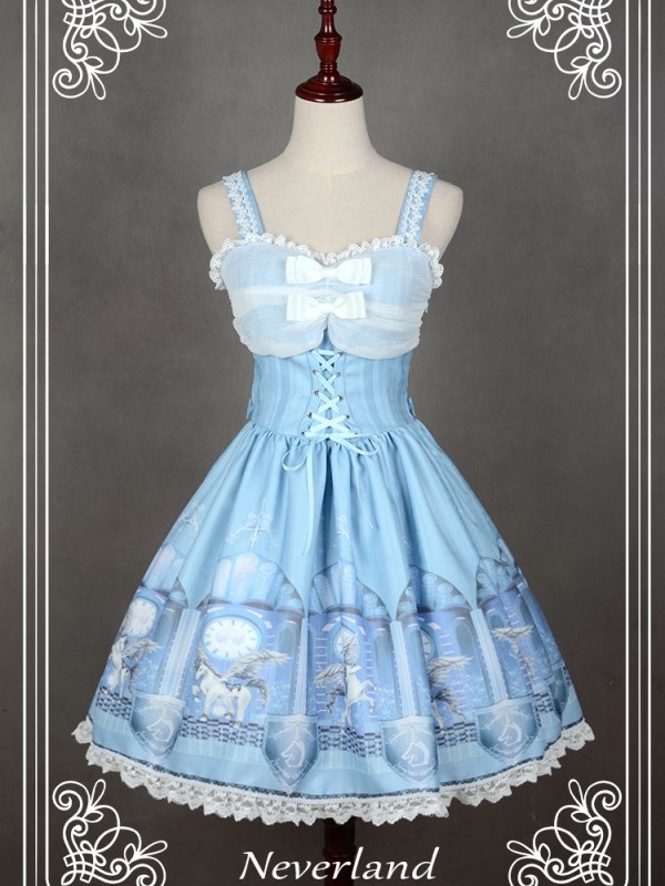 Chrono Guardian Voile Jumperskirt