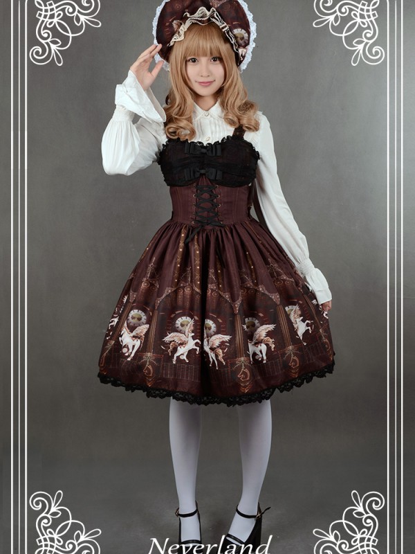 Chrono Guardian Voile Jumperskirt