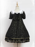 Constellation Kindergarten Sailor Collar One-piece