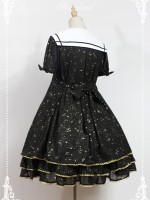 Constellation Kindergarten Sailor Collar One-piece