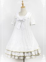 Constellation Kindergarten Sailor Collar One-piece