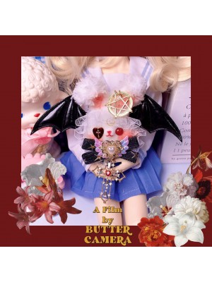 Corrupt Devil - Plush Rabbit Brooch Hairpin