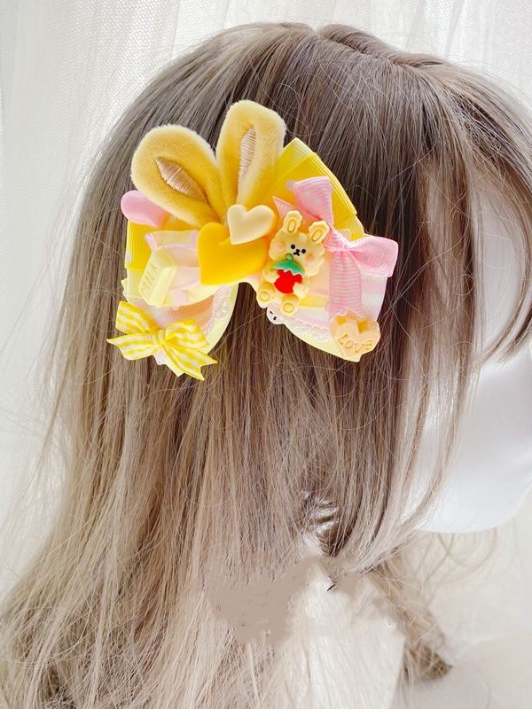 Cute Big Bunny Ears Hair Clip