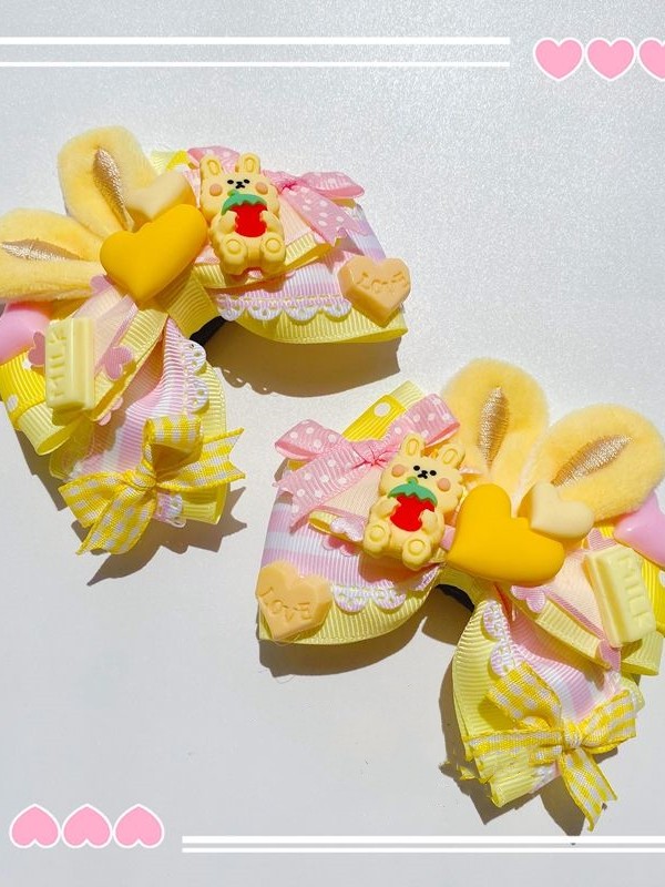 Cute Big Bunny Ears Hair Clip Cute Big Bunny Ears Hair Clip