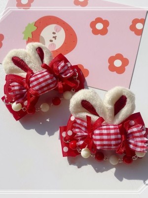 Cute Bunny Ears Hair Clip