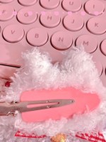 Cute Plush Soft Touch Bunny Hairpin Cute Plush Soft Touch Bunny Hairpin