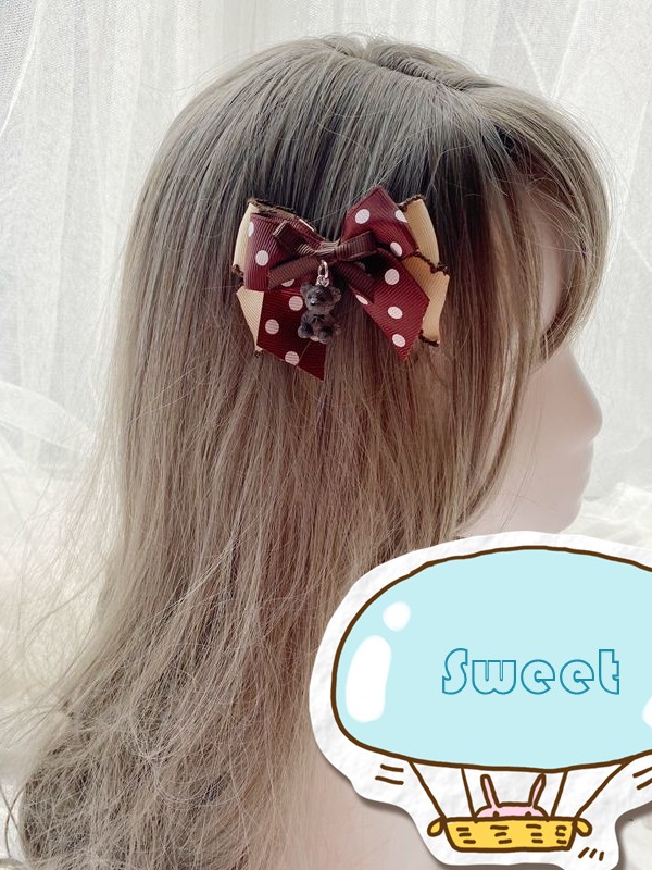 Cute Cartoon Bear Hair Clip Cute Cartoon Bear Hair Clip