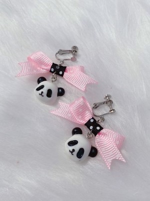 Cute Panda Ear Clips