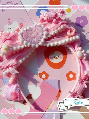 Cute Pink Bowknot KC