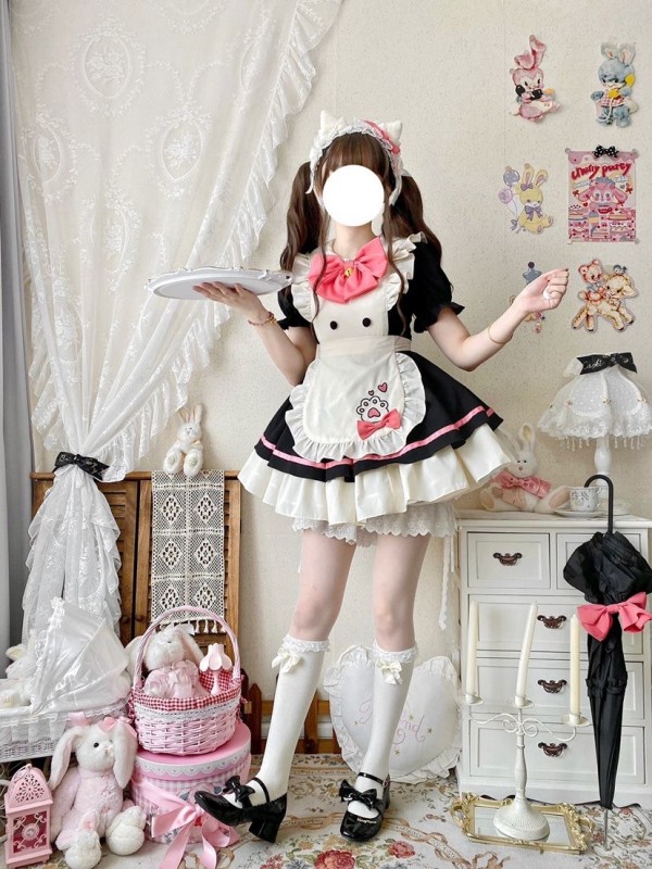 Cute sweet maid dress