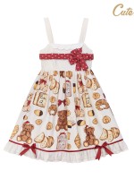 Cute.Q - Bear's Bakery Jumperskirt Cute.Q - Bear's Bakery Jumperskirt