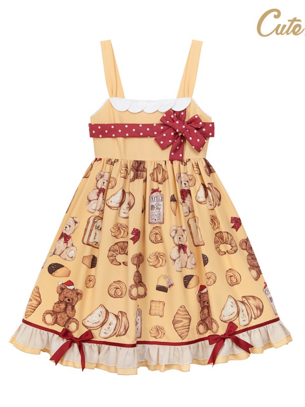 Cute.Q - Bear's Bakery Jumperskirt Cute.Q - Bear's Bakery Jumperskirt