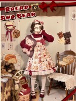 Cute.Q - Bear's Bakery Jumperskirt Cute.Q - Bear's Bakery Jumperskirt