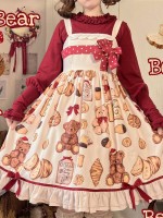 Cute.Q - Bear's Bakery Jumperskirt Cute.Q - Bear's Bakery Jumperskirt