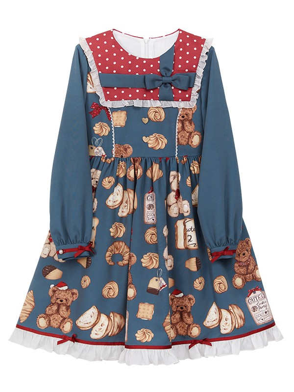 Cute.Q - Bear's Bakery One-piece Cute.Q - Bear's Bakery One-piece
