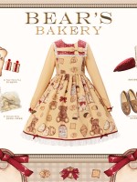 Cute.Q - Bear's Bakery One-piece Cute.Q - Bear's Bakery One-piece