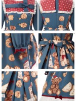 Cute.Q - Bear's Bakery One-piece Cute.Q - Bear's Bakery One-piece
