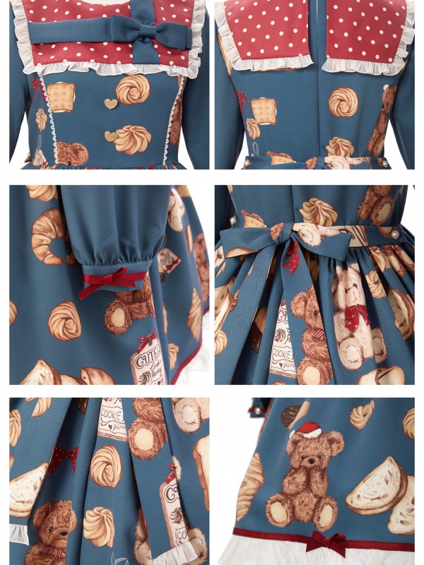 Cute.Q - Bear's Bakery One-piece Cute.Q - Bear's Bakery One-piece