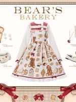 Cute.Q - Bear's Bakery One-piece Cute.Q - Bear's Bakery One-piece