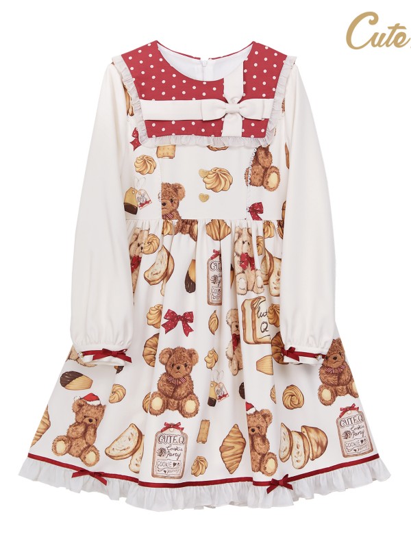 Cute.Q - Bear's Bakery One-piece Cute.Q - Bear's Bakery One-piece