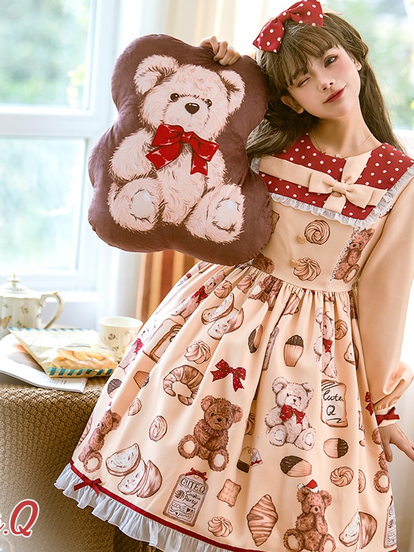 Cute.Q - Bear's Bakery One-piece Cute.Q - Bear's Bakery One-piece