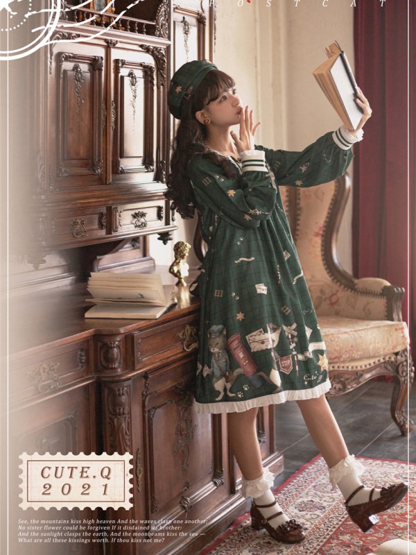 Cute.Q - Post Cat One-piece Cute.Q - Post Cat One-piece