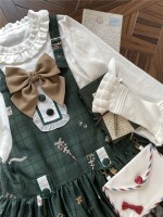 Cute.Q - Post Cat Suspender Skirt Cute.Q - Post Cat Suspender Skirt