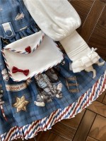 Cute.Q - Post Cat Suspender Skirt Cute.Q - Post Cat Suspender Skirt