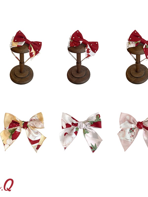 Cute.Q - Strawberry Milk Accessories Set Cute.Q - Strawberry Milk Accessories Set