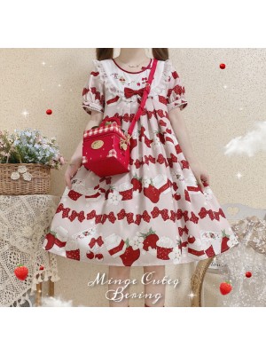 Cute.Q - Strawberry Milk One-piece