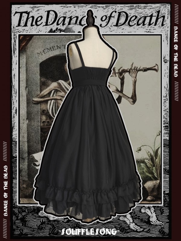Dancing With The Dead Voile Jumperskirt Dancing With The Dead Voile Jumperskirt