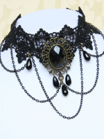 Dark Gothic Lace Choker Dark Gothic Lace Choker