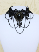 Dark Gothic Lace Choker Dark Gothic Lace Choker