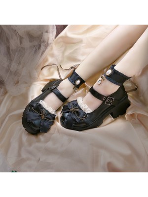 Pinkyo - Dark Gothic Lolita Shoes