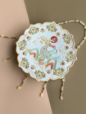 Deartea - Deer Of Nine Color Embroidery Bag