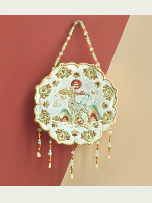 Deartea - Deer Of Nine Color Embroidery Bag